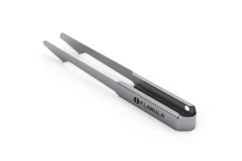 Tongs 400 for bbq made of stainless steel_flamula