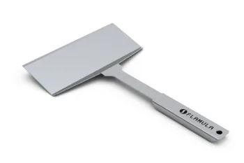 Wider spatula 400 for bbq made of stainless steel_flamula