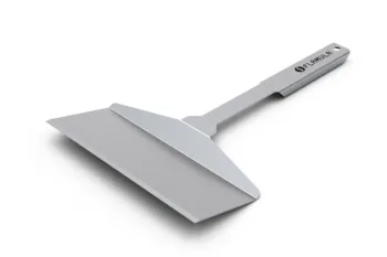 Wider spatula 400 for bbq made of stainless steel_flamula