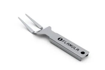 Barbecue fork made of stainless steel_flamula