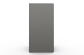 Modern metal planter in RAL9007 - dimensions 30x30x60 cm.