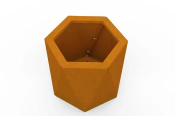 Corten planter HX 30x30 cm