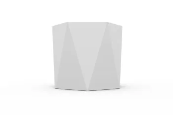 Planter HX 30x30 cm RAL9016 FS