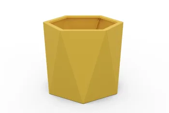 Planter HX 50x50 cm RAL1017 FS