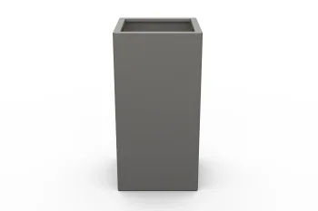 Planter 40x40x80 cm RAL9007 FS